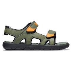 Chaussures-Chaussures fille 23-38-Sandales-Sandales pour enfant TIMBERLAND Perkins row 2-strap - Vert - Mixte