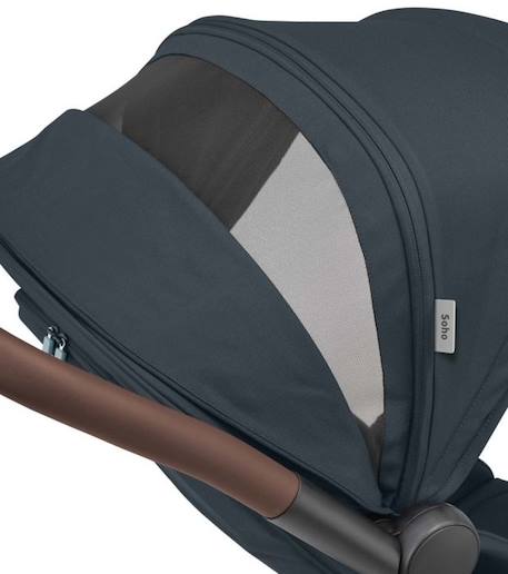 MAXI-COSI Poussette ultra-compacte SOHO, de la naissance à 4 ans (22kg), pliage compact d’une main, Essential Graphite GRIS 4 - vertbaudet enfant 