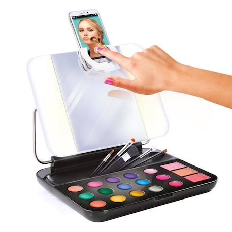Mallette de maquillage pour enfant avec miroir LED et porte-téléphone - Style 4 Ever - Canal Toys BLANC 6 - vertbaudet enfant 