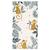 Tapis enfant Monkey Paradise tissé main polypropylène miel 80x150 - Nattiot MULTICOLORE 1 - vertbaudet enfant 