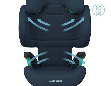 MAXI-COSI Siège Auto Rodifix R I-Size, Groupe 2/3, Inclinable, Isofix, Authentic Blue BLEU 4 - vertbaudet enfant 