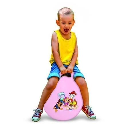 Balle Sauteuse Gonflable rose Pat’ Patrouille  45cm MULTICOLORE 2 - vertbaudet enfant 