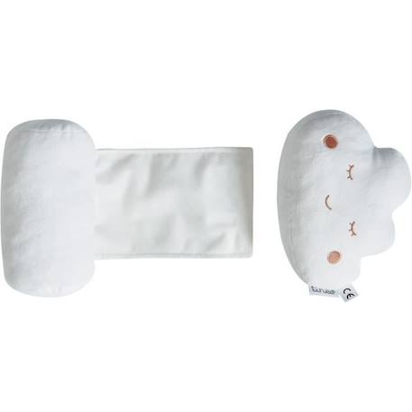 Cale bébé TINEO CLOUDY 2en1 - Fonction peluche BLANC 2 - vertbaudet enfant 