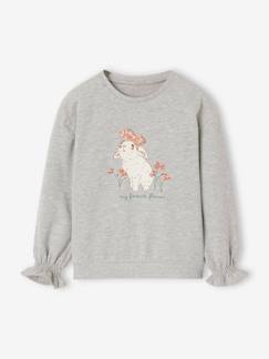 Sweat motif animal détails fantaisie fille  - vertbaudet enfant