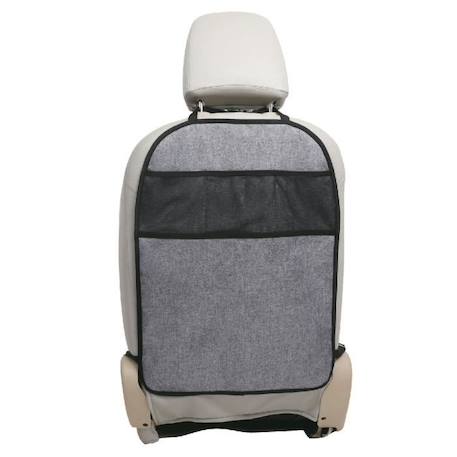 Protection De Siège Conducteur - Passager - Voiture Pour Bébé - Filet De Rangement - Fixation Universelle - 61x45cm GRIS 6 - vertbaudet enfant 