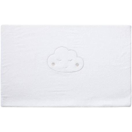 Plan incliné TINEO CLOUDY - Pour lit 60x120 cm - Inclinaison 10° BLANC 1 - vertbaudet enfant 