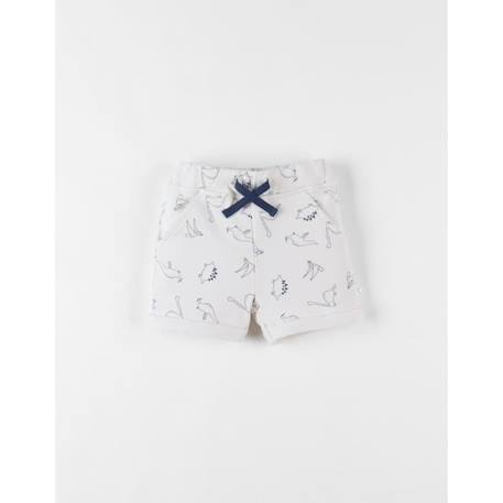 Short bermuda vanille BEIGE 1 - vertbaudet enfant 