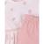 Ensemble cérémonie robe + legging clair/blush ROSE 3 - vertbaudet enfant 