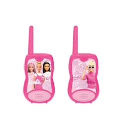 Jouet-Jeux éducatifs-Talkies-Walkies Barbie - LEXIBOOK - Portée 200m - Rose - Pour Enfant