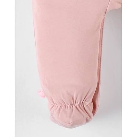 Pyjama 1 pièce fleuri en jersey blush ROSE 3 - vertbaudet enfant 