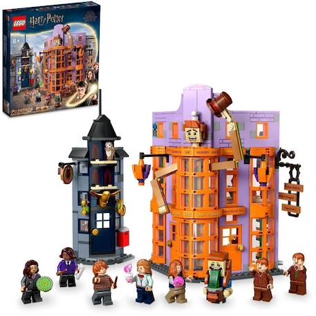 LEGO® Harry Potter 76422 Le Chemin de Traverse : Weasley, Farces pour Sorciers Facétieux, Jouet VIOLET 2 - vertbaudet enfant 