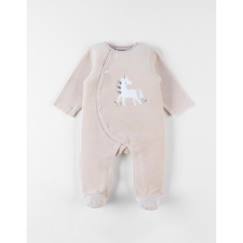 Bébé-Pyjama, surpyjama-Pyjama 1 pièce licorne en velours