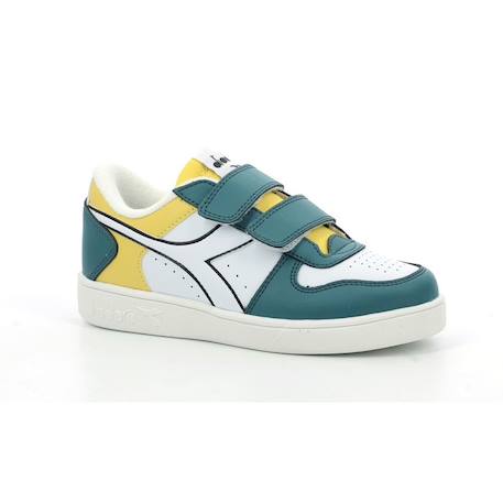 DIADORA Baskets basses Magic Low Ps vert ROSE+VERT 6 - vertbaudet enfant 