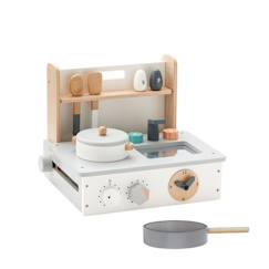 Jouet-Mini cuisine nomade en bois naturel Kid's Hub - Imitation - Enfants - Kids Concept