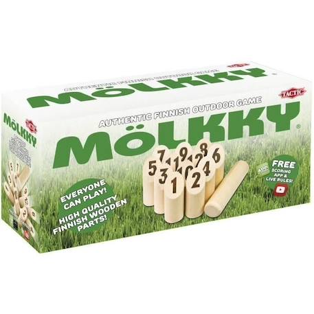 TACTIC Mölkky Jeu de quille version standard BEIGE 2 - vertbaudet enfant 