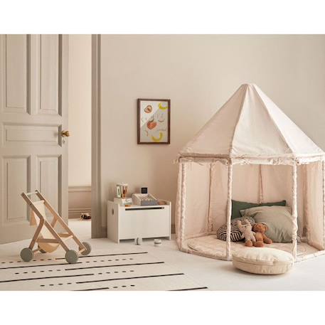 Caisse enregistreuse en bois Blanc - Avec accessoires - Enfants - Marchand - Imitation - Kids Concept BLANC 4 - vertbaudet enfant 