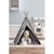 Tente tipi mini - grise - enfant - 53 x 53 x 75 cm - Kids Concept GRIS 2 - vertbaudet enfant 