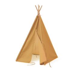 Tente tipi mini - jaune - enfant - 53 x 53 x 75 cm - Kids Concept  - vertbaudet enfant