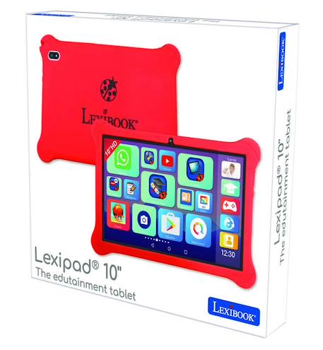 Lexibook, Lexipad 10'' - Tablette Ludo Android: Fun et Éducative, Avec Contrôle Parental ROUGE 2 - vertbaudet enfant 