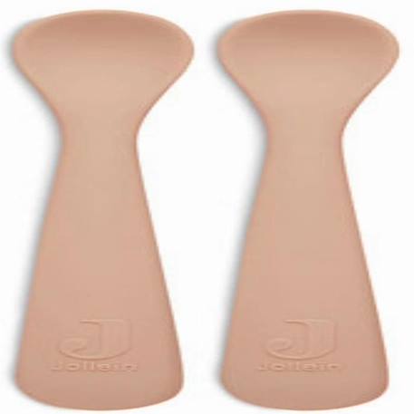 Cuillère souple Silicone Rose Pale (2pcs) ROSE 1 - vertbaudet enfant 