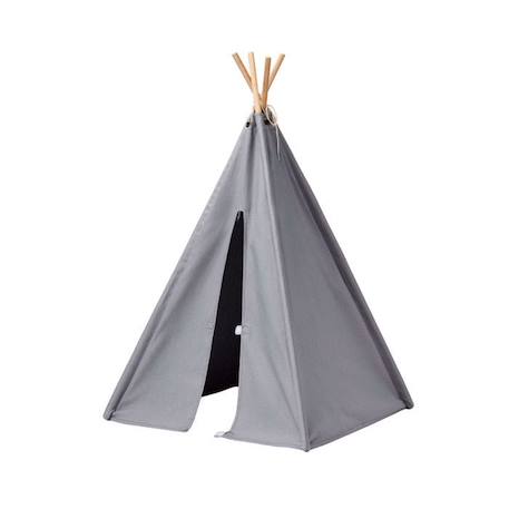 Tente tipi mini - grise - enfant - 53 x 53 x 75 cm - Kids Concept GRIS 1 - vertbaudet enfant 