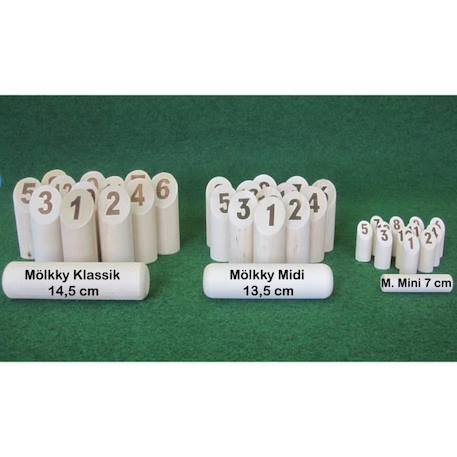 Jeu de quilles Mölkky - TACTIC - Version Luxe - Bois massif - Mixte - A partir de 7 ans BEIGE 4 - vertbaudet enfant 