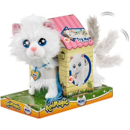 Jouets interactifs - GOLIATH - Mimi The Cat - Chat interactif avec laisse! Dès 3 ans BLANC 2 - vertbaudet enfant 