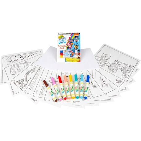 Coloriage - CRAYOLA - Coffret Pat' Patrouille - Activités Color Wonder sans dégâts! Dès 3 ans BLEU 3 - vertbaudet enfant 