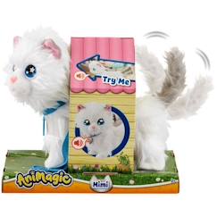 Jouet-Premier âge-Peluches-Jouets interactifs - GOLIATH - Mimi The Cat - Chat interactif avec laisse! Dès 3 ans