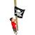 Drapeau pirate avec système de hissage NOIR 3 - vertbaudet enfant 