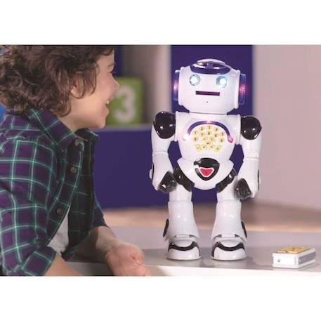 POWERMAN® Robot Interactif pour Jouer et Apprendre avec télécommande (Français) BLANC 3 - vertbaudet enfant 