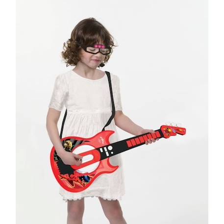 * Une super guitare électronique Ladybug et des lunettes avec micro pour découvrir la musique en s'amusant et avec style ! ROUGE 5 - vertbaudet enfant 