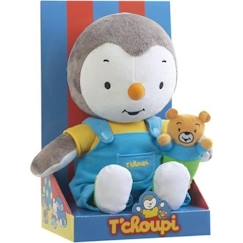 Jemini T'choupi - Peluche Tchoupi 30 cm avec ourson  - vertbaudet enfant