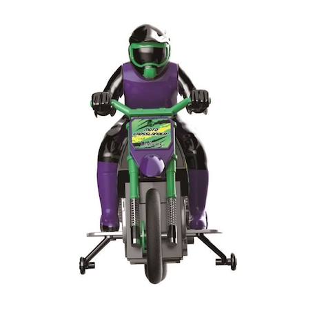 Moto Crosslander® LEXIBOOK - Radiocommande 2.4 Ghz - Cascade extrême avec effets lumineux NOIR 3 - vertbaudet enfant 