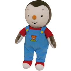 Jouet-Premier âge-Peluche T'choupi - Jemini - T'choupi +/- 45cm - Intérieur - Bleu - Garçon et Fille - 12 mois+