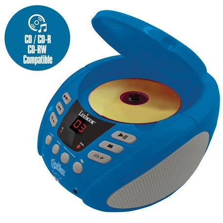 Lecteur CD Bluetooth Avengers - Lexibook - Effets Lumineux - Enfant - Bleu BLEU 2 - vertbaudet enfant 