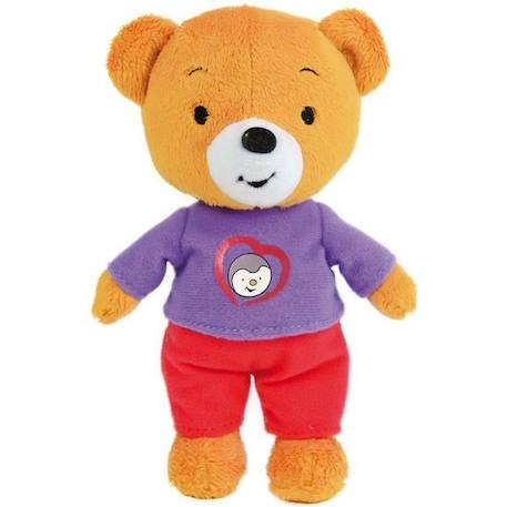 T'CHOUPI Lot de 3 peluches Lalou, Pilou et T'choupi +/- 19 cm VIOLET 4 - vertbaudet enfant 