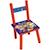 FUN HOUSE PAT'PATROUILLE Table H 41,5 cm x l 61 cm x P 42 cm avec une chaise H 49,5 cm x l 31 cm x P 31,5 cm - Pour enfant ROUGE 3 - vertbaudet enfant 