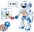 POWERMAN® STAR Robot Interactif pour Jouer et Apprendre avec contrôle gestuel et télécommande (Français) BLANC 1 - vertbaudet enfant 