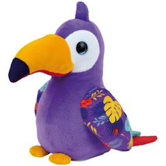 Jouet-Premier âge-Peluche interactive Toucan TROPI'BIRDS PELUCHE INTERACTIVE - Jemini - environ 20 cm