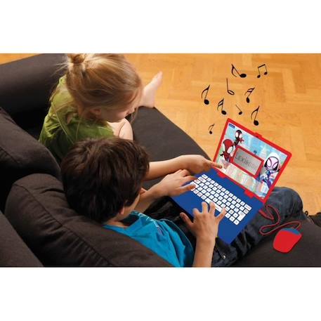 Ordinateur Educatif Bilingue Spidey - LEXIBOOK - 124 activités ROUGE 5 - vertbaudet enfant 