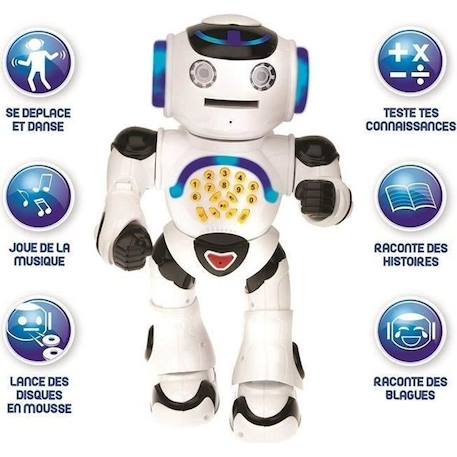 POWERMAN® Robot Interactif pour Jouer et Apprendre avec télécommande (Français) BLANC 1 - vertbaudet enfant 