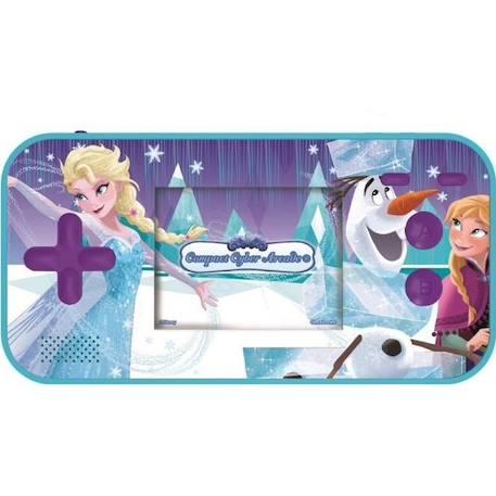 LA REINE DES NEIGES Console de jeux portable enfant Compact Cyber Arcade® LEXIBOOK - 150 jeux VIOLET 1 - vertbaudet enfant 