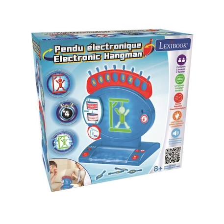 LEXIBOOK - Jeu du Pendu électronique - 2 joueurs - 8 ans et + BLEU 5 - vertbaudet enfant 