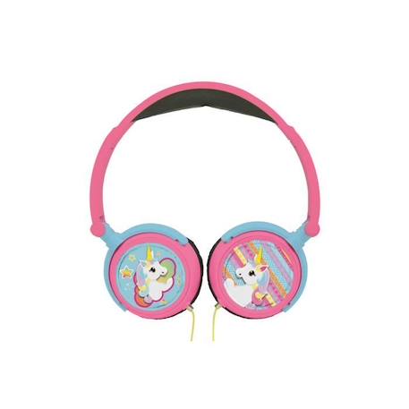 Casque stéréo licorne enfant - LEXIBOOK - Très léger et pliable ROSE 3 - vertbaudet enfant 