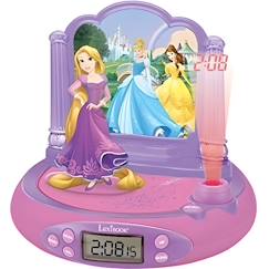 Jouet-Radio Réveil Projecteur Disney Princesses Raiponce - LEXIBOOK