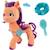 Jemini my little pony peluche sunny articulee +/- 30 cm avec 3 accessoires ORANGE 5 - vertbaudet enfant 