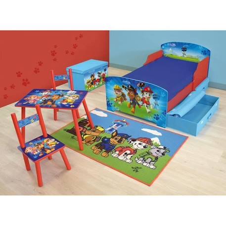 Fun House Pat Patrouille tabouret de rangement pour enfant BLEU 2 - vertbaudet enfant 