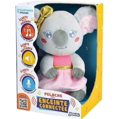 Peluche Bluetooth - JEMINI - Cally Mimi Koala - Gris - Enfant - 21 cm GRIS 2 - vertbaudet enfant 