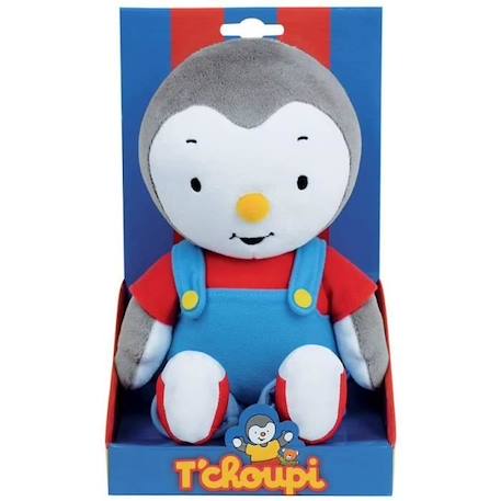 Peluche T'choupi - JEMINI - Environ 30 cm - Polyester - Mixte BLEU 2 - vertbaudet enfant 